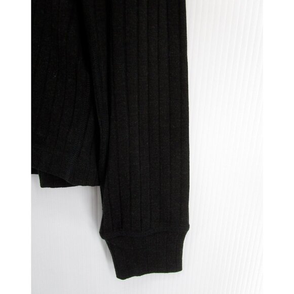 Vineyard Vines Sweater Medium Pullover Ribbed Preppy Charcoal NEW - Picture 4 of 10